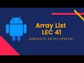 Array List LEC 41