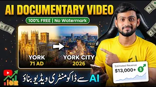 FREE AI Documentary Video Tutorial 2026 🚀 No Watermark | AI Documentary Video Kaise Banaye?