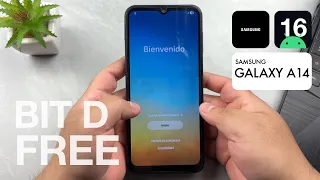 Eliminar Cuenta de Google Samsung Galaxy A14 | BIT D | FREE