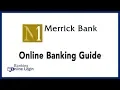 Merrick Bank Online Banking Guide Login - Sign up
