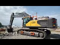 Testing Out The New Series Volvo Excavators