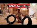 How to Run Refrigerant Lines line set Like a BOSS - HVAC 101