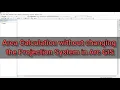 Arc GIS Tutorial How to calculate area of each Polygon without changing the Projection system