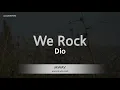 Dio - We Rock (Melody) (Karaoke Version)