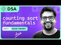 Counting Sort part 1 Time Complexity Analysis Algorithm