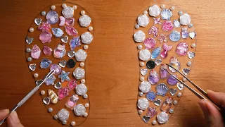 ASMR Most Relaxing 3D Gem Sticker Sounds
