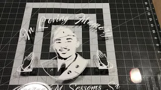 How to apply your In Loving Memory Memorial Decal