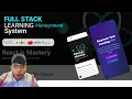Full Stack Learning Management System Next js Node js Redis MongoDB