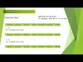 Algorithms Selection Sort