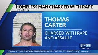 Homeless man alleged raped minor in Franklin County