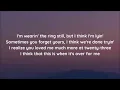 Kelsea Ballerini - Mountain With A View (lyrics)