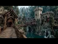 Download Lagu The Waterfall Citadel | Medieval Fantasy Music \u0026 Animated Ambience MP3