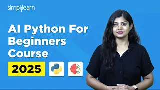 AI Python For Beginners 2026 Python For Beginners Course AI Python Tutorial Simplilearn