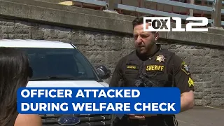 Beaverton officer attacked during welfare check police say job is dangerous
