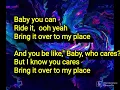 Chris Brown - Under the influence ( Lyrics)