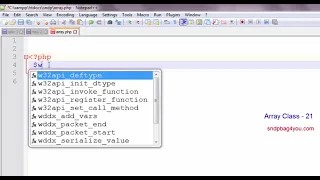 PHP ARRAY CLASS 21 php array - flip keys function for web development
