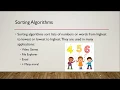 Computer Science Lesson 2 Algorithms Part 2 The Insertion Sort