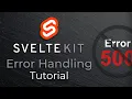 How-To Properly Handle Different Types of Errors in Your SvelteKit App AND Make Them Look Good
