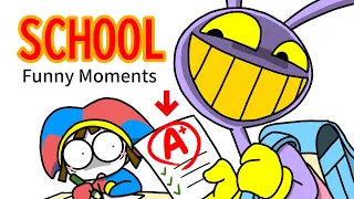 Funny & Relatable Moments at School Animation edit😂😂by TADC JAX & POMNI