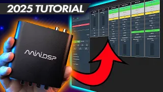 Fix Your Bass Full MiniDSP 2x4HD Setup For Dual Multi Subwoofer Calibration 