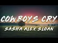 Lagu Sasha Alex Sloan - Cowboys Cry (Lyrics)