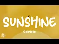 Gabrielle - Sunshine  (Lyrics)