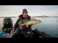 South Dakota Walleye Fishing the Day Before Ice Up In Depth Outdoors S16 E2