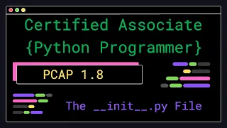 PCAP 1 8 - The