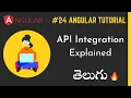 API Integration in angular in telugu GET POST PUT DELETE http requests in angular in telugu