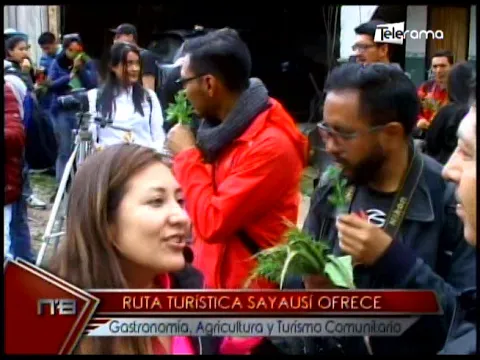 Ruta turística Sayausí ofrece gastronomía, agricultura y turismo comunitario