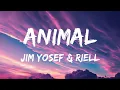 Download Lagu Jim Yosef \u0026 RIELL - Animal (Lyrics) // Jim Yosef // RIELL // Animal Song Lyrics // Lyricsnomad.