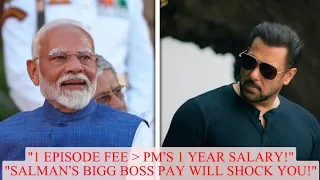Bigg Boss 19: Salman Khan’s One Episode Fee Surpasses 12 Months Salary of Indian Prime Minister