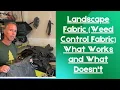 Landscape Fabric Weed Control Barrier What Works and What Doesn t Advice From A Pro