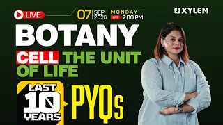 NEET Botany - Cell: The Unit Of Life – Last 10 Years PYQs | Xylem NEET