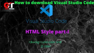 How to download Visual Studio Code and HTML Style part-I in Nepali language