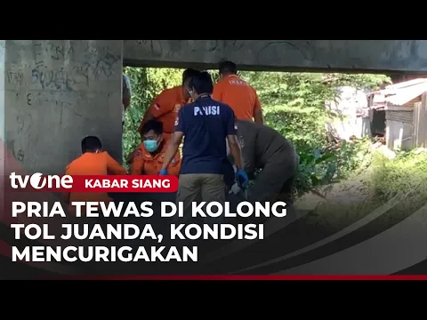 Mulut Mengeluarkan Cairan, Jasad Pria Ditemukan di Kolong Tol Juanda Surabaya