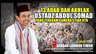 Download 🔴 13 ADAB \u0026 AKHLAK USTADZ ABDUL SOMAD KENA BIDIKAN KAMERA ‼️ PELAJARAN UNTUK KITA SEMUA MP3