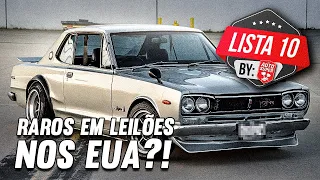 10 CARROS MAIS RAROS EM LEILÃO NOS EUA