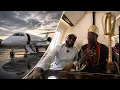Carterefe Hangs Out with Davido on His 75 Million Private Jet