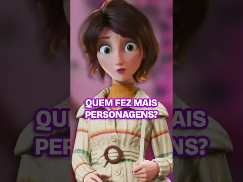 A atriz que fez MAIS PERSONAGENS