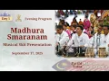 Download Lagu Madhura Smaranam - Musical Skit by devotees from Malaysia (Zone 5, SSSGC) | Sept 17, 2025 | Evening