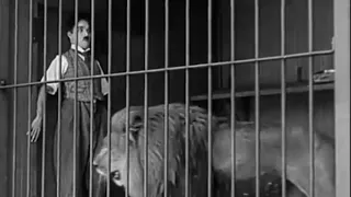 charlie chaplin the lion cage full scene charlie chaplin charlie chaplin comedy funny of charlie 