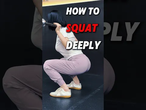 How to squat deeply?🤔  #mobility  #lowerbackpain #functionaltraining #alignment #strengthtraining