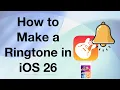 Download Lagu Custom Ringtone on iOS 26 – Easy iPhone Tutorial