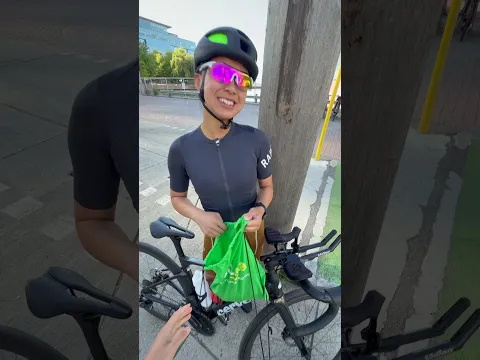 IRONMAN TRAINING VLOG 🍙🚴🏻‍♀️🥞 #ironman #marathon #runner #running #fitness #shorts #food