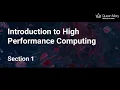 Introduction to HPC Section - HPC101 1