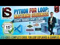 Python FOR Loops Explained Count-Controlled Loops For Loops in Python IGCSE Computer science