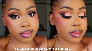 FULL FACE DETAILED MAKEUP TUTORIAL for BEGINNERS