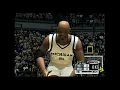 NCAA College Basketball 2K3 (Indiana vs Michigan) Original Xbox HD Gameplay