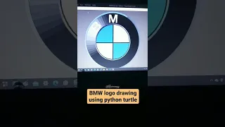 BMW Logo Drawing Using Python Turtle Python Turtle Graphics Python Beginner Projects